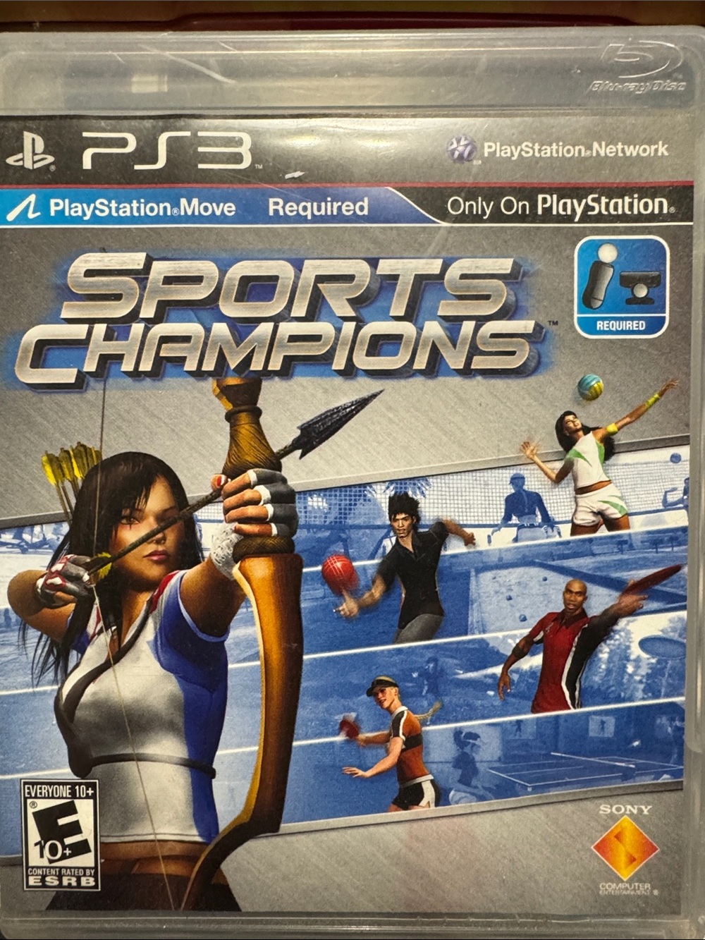 Sony Sports Champions PS3 - PLAYSTATION MOVE Video Game — Blue Cover Art